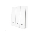 MeanWell Telecomando Interruttore RF 3 Tasti, RF 433MHz, TUYA, Smart Life, 3V Con Pile CR2032, 86X86X16mm, IP20, SH4493