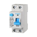 ETTROIT Interruttore Differenziale Puro 2P 25A 6kA 30mA 220V Salvavita Differenziale Occupa 2 Moduli DIN