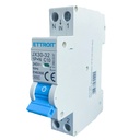 ETTROIT Interruttore Magnetotermico Automatico 1P+N 10A 6000A 220V Salvavita Stotz Occupa 1 Modulo DIN