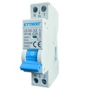 ETTROIT Interruttore Magnetotermico Automatico 1P+N 25A 6000A 220V Salvavita Stotz Occupa 1 Modulo DIN