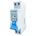 ETTROIT Interruttore Magnetotermico Automatico 1P+N 32A 6000A 220V Salvavita Stotz Occupa 1 Modulo DIN