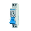 ETTROIT Interruttore Magnetotermico Automatico 1P+N 6A 6000A 220V Salvavita Stotz Occupa 1 Modulo DIN