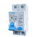 ETTROIT Interruttore Magnetotermico Differenziale 1P+N 25A 6KA 30mA 220V Occupa 2 Moduli DIN