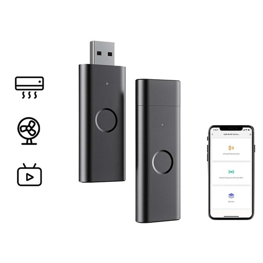 [SH9412] Telecomando USB Smart Controller Remote WiFi Universale IR RF 433MHz Compatibile Con Alexa e Google Home