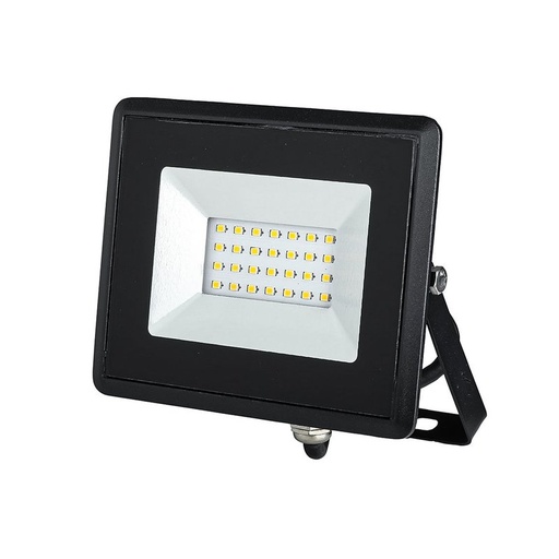 [FE20720C] Faro Led Flood Light 20W Carcassa Nera IP65 Caldo 3000K Super Slim SKU-5946