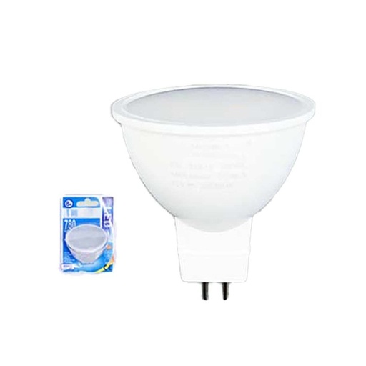 [MR1608F] Lampada Led MR16 8W 12V 780LM Bianco Freddo 6500K