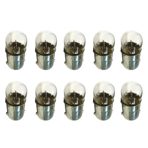 [LA1254] 10 Pezzi Lampada Alogena BA9S T2W 12V 2W