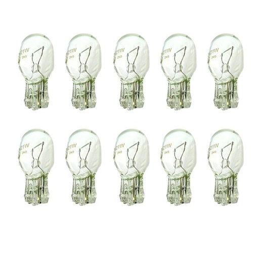 [LA1231] 10 Pezzi Lampada Alogena T20 W21W 12V 21W