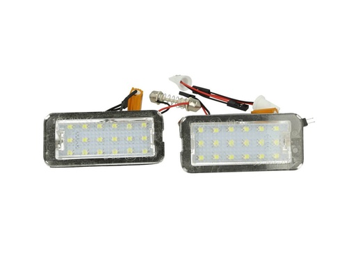 [LE1550] Kit Luci Targa Led Fiat 500 500C 51800482 Bianco Canbus No Errore 12V Resistenza Inclusa