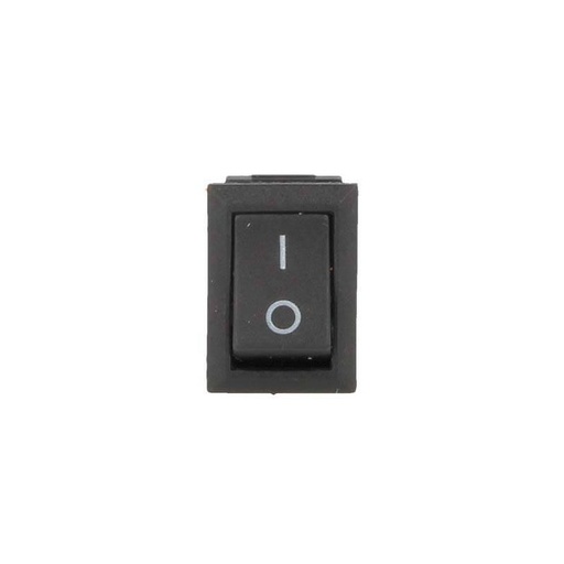 [AL1012] 4 PZ Interruttore Pulsante Bilanciere Quadrato Bipolare 12V Push Button Switch 2 Pin Auto Barca Foro 12X19mm