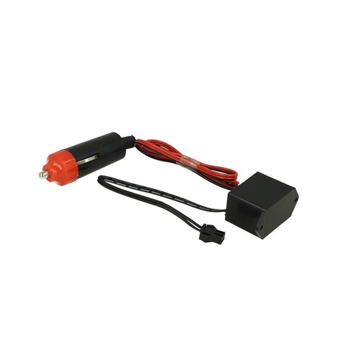 [LN1514] Alimentatore Trasformatore Con Accendisigari 24V Camion Per Stringa EL Striscia Neon Led