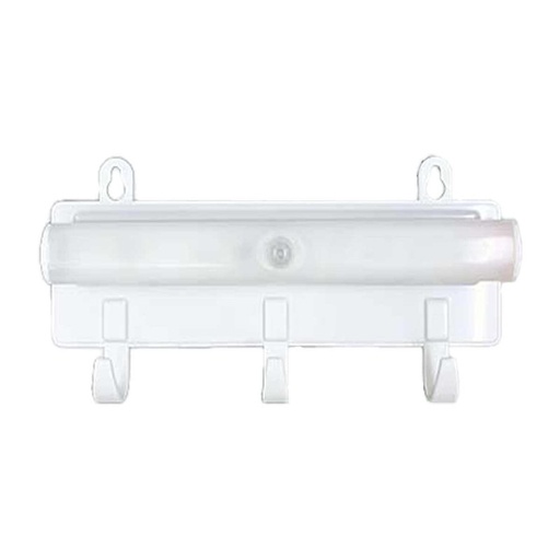 [LP155060] Appendiabiti con Lampada di Sensore a Movimento Luce LED da Armadio Bianco Freddo 6500K 70lm 1W