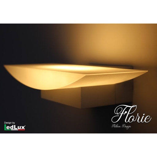 [LD8830C] Applique Led Da Parete Modello Florie Italian Design Moderna 6W Bianco Caldo