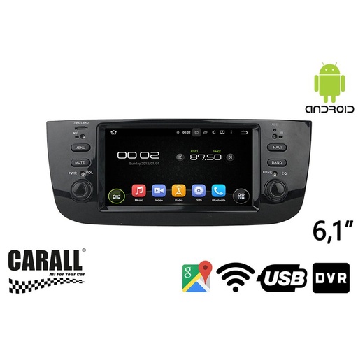 [KD6247] Autoradio Android 8,0 Fiat Linea 2015 GPS DVD USB SD WI-FI Bluetooth Navigatore