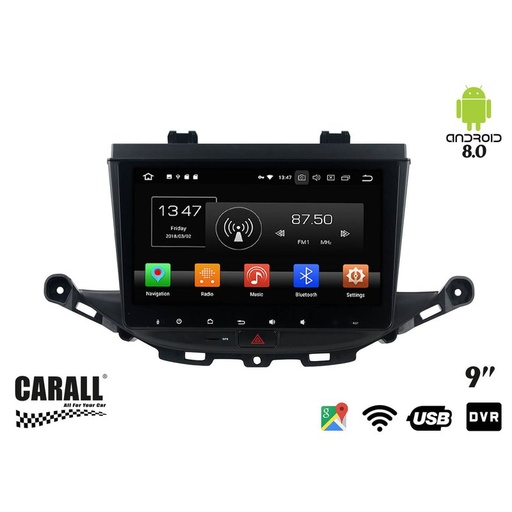 [KD9010] Autoradio Android 8,0 Opel Astra K GPS DVD USB SD WI-FI Bluetooth Navigatore