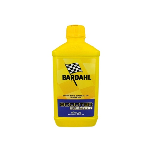 [B201039] BARDAHL Moto SCOOTER INJECTION Lubrificanti Olio Motore Moto 2 Tempi 1 LT