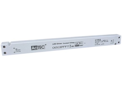 [CV92150N] Alimentatore Ultra Slim Sottile 150W 24V Trasformatore CV Per Striscia Led Profili Alluminio