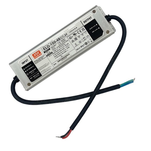 [MW-ELG-150-48-3Y] MeanWell ELG-150-48-3Y Alimentatore IP67 150W 48V 3,13A Input 220V e 110V