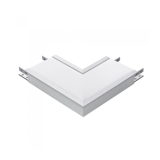 [FP0385] Connettore Giunto Forma L Standard 8W Bianco 4000K Per Lampada Led Lineare Da Incasso FP0381 SKU-385