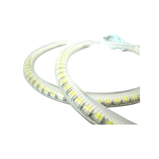 [LE9127] Coppia Angel Eyes Anello Led Semicircolare Diametro 127mm