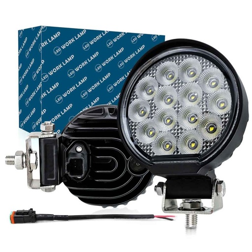 [FSR4556] Faro Led da Lavoro Led Work Light Lampada Supplementare Rotondo 4,5'' 56W 5600LM 12V 24V IP67 6000K