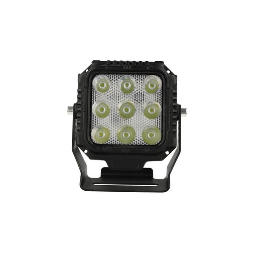 [FS1848S] Faro Led Fanale Quadrato Spot 45W Beam 12V 24V 36V 48V 60V 9X5W Cree XTE Nuovo Design