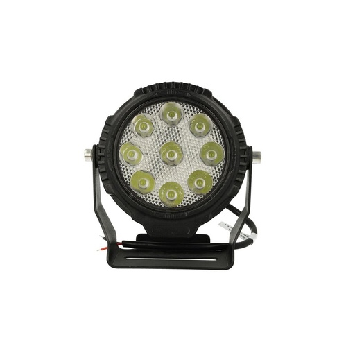 [FS1808L] Faro Led Fanale Rotondo Flood 45W Larga 12V 24V 36V 48V 60V 9X5W Cree XTE Nuovo Design