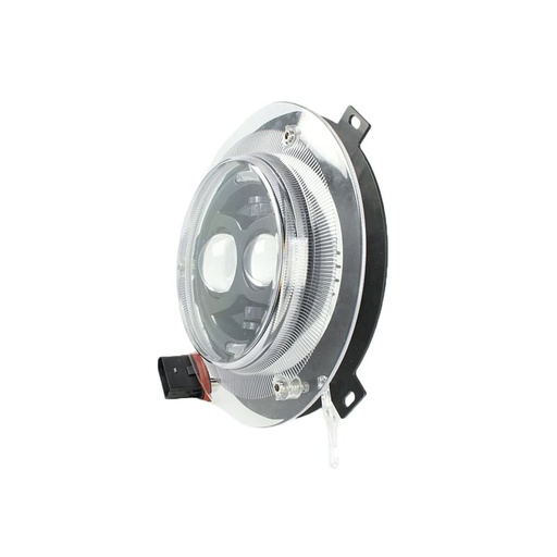 [FS2018] Faro Singolo Full Led Mercedes Benz AMG W463 G500 G350 G55 G63 2007-2015 75W Con Angel Eyes Anabbagliante Abbagliante