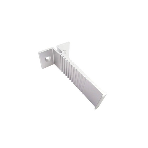 [BA6083] Gancio per Fissaggio Da Soffitto Muro Tetto in Armadio Sottopensile Mensola del Profilo Barra Alluminio Tondo BA6001