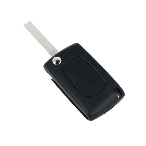 [ICIT04] Guscio Chiave Telecomando 2 Tasti Con Lama VA2 Batteria Su Circuito Senza Transponder Per Peugeot Citroen Berlingo Fiat Scudo