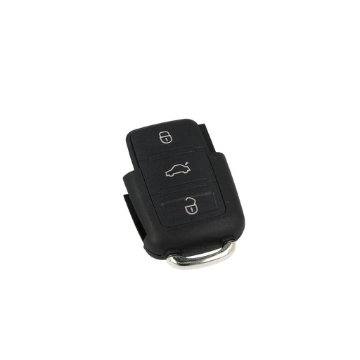 [IVW002] Guscio Chiave Telecomando 3 Tasti Senza Lama e Transponder Batteria In Custodia Per VW Polo Golf Passat Seat Ibiza Leon Exeo Altea Alhambra Cordoba