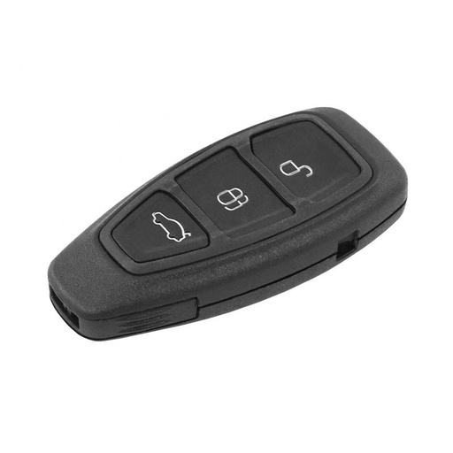 [IFOR07] Guscio Chiave Telecomando con 3 Tasti Keyless Senza Transponder Per Ford Focus Fiesta Kuga Ka Mondeo Fusion S-Max C-Max B-Max