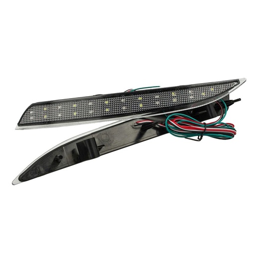 [LY1193] Kit 2 Fanali Posteriori A Led Trasparente Per Opel Astra J Hatch 2010-2015 OEM 13262018