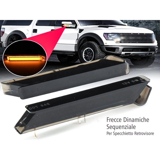 [LN3229] Kit Freccia Laterale a Led Freccia Dinamica Frontale Lente Fume Ford F150 Raptor Expedition Lincoln 
Mark LT OEM 4L3Z13B374AA 4L3Z13B375AA