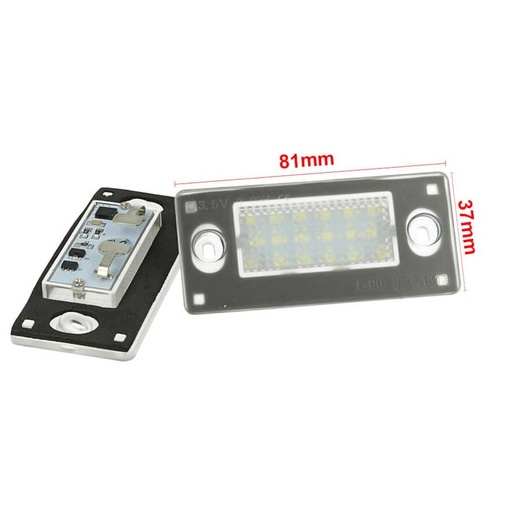 [LE1770] Kit Luci Targa Led Audi A4 S4 Avant 1999-2001 RS4 B5 A3 2001-2003 8D9943021G No Errore