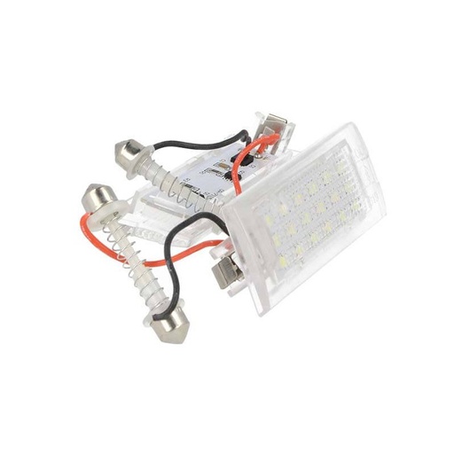 [LE2854] Kit Luci Targa Led BMW X5 E53 E83 X3 OEM 51137062293 Canbus No Errore Bianco