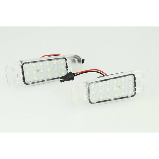 [LE2045] Kit Luci Targa Led Kia K2 Canbus No Errore Bianco 12V 2W