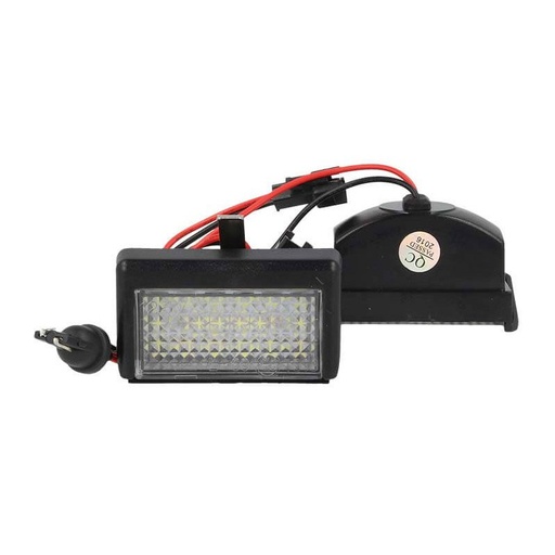 [LE9212] Kit Luci Targa Led Mercedes Benz ML W164 X164X OEM A4528200056 Bianco Canbus