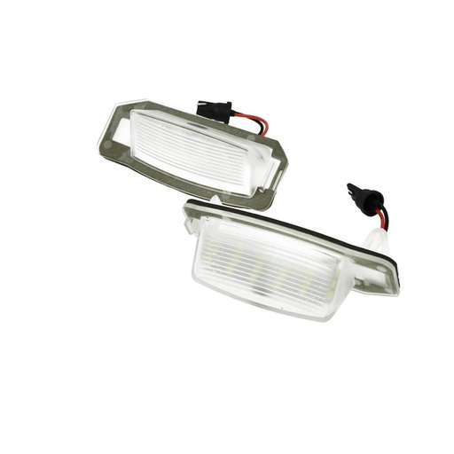 [LE2047] Kit Luci Targa Led Mitsubishi Outlander 2007-2016 Canbus No Errore Bianco 12V