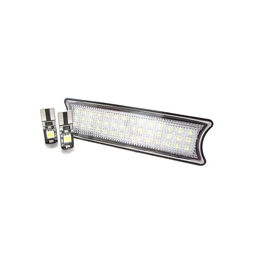 [LE0603] Kit Plafoniera Luci Led Di Cortesia Lettura BMW E46 2D 4D 2 Lampade Led T10 Canbus Incluso