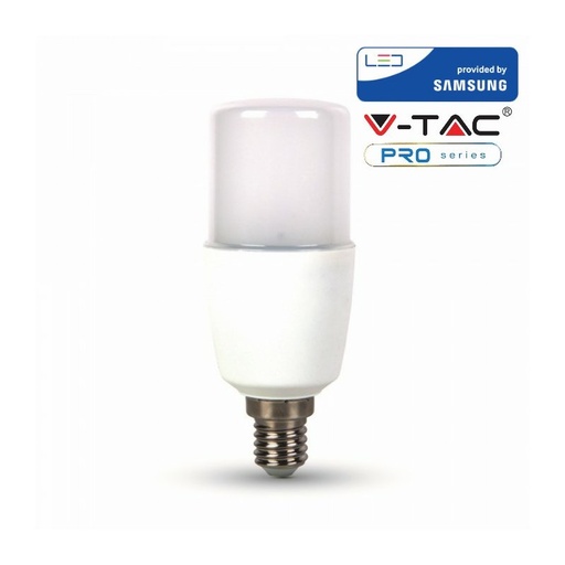 [LC1448C] Lampada Led E14 T37 8W 220V Bianco Caldo Forma Cilindro Chip Samsung Garanzia 5 Anni SKU-267