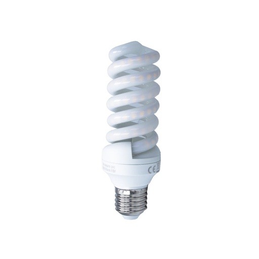 [LC27S18C] Lampada Led E27 Spirale 18W 1890LM Bianco Caldo 3000K D47X144mm