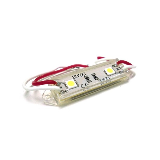 [ML0201F] Modulo Mattone LED 2 SMD 5050 Bianco Freddo 12V Impermeabile Per Insegna Pubblicitaria