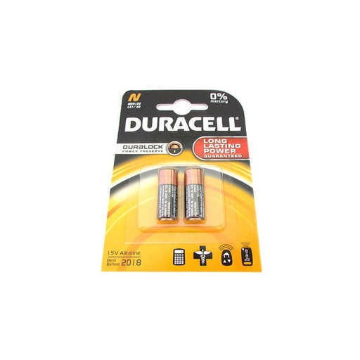 [DU9100] Pila Batteria Duracell Alkaline MN9100 LRI/KN 1,5V Duralock Confezione Da 2 Pile