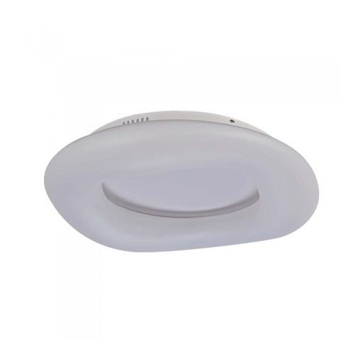 [LP3968] Plafoniera Led Da Soffitto Moderna Rotonda CCT Diametro 600mm 38W Dimmerabile Telecomando 3 In 1 SKU-3968