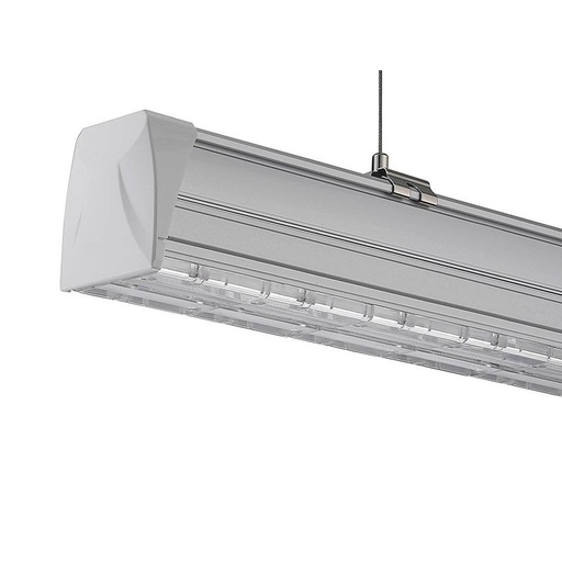 [CB81362N] Plafoniera LED Lineare A Sospensione Master 50W 150cm Doppia Lente Asimmetrica 4000K IP20 Dimmerabile SKU-1362