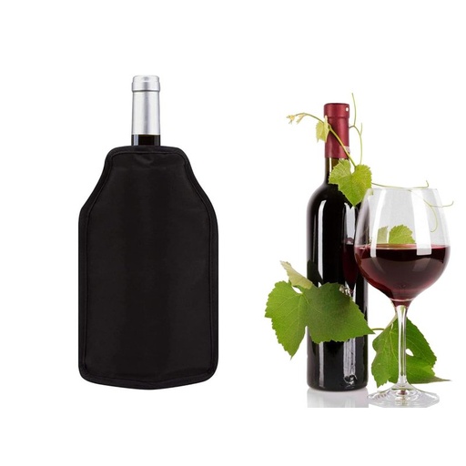 [AB206226] Refrigeratore Vino Borsa Secchiello Ghiaccio Pieghevole Raffredda Bottiglie Altezza 23cm