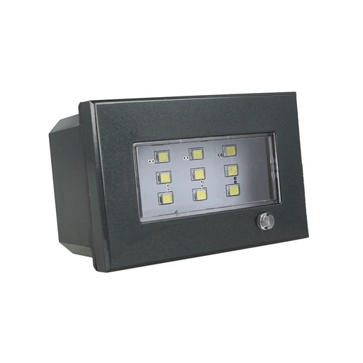 [SD20033-2] SANDASDON Segnapasso Led 3M Emergenza Nero Compatibile Con Bticino Axolute