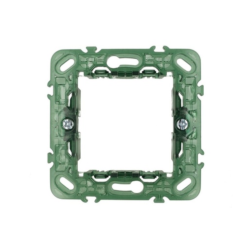 [SD75002] SANDASDON Supporto 2M 2 Posti Compatibile Con Vimar Plana