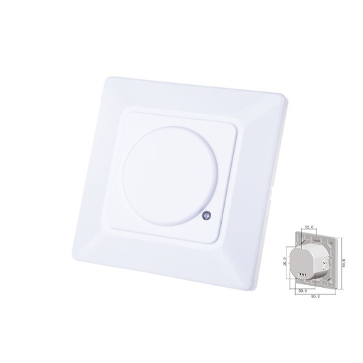 [CL1931] Sensore Micro Onde Microwave Sensor Da Incasso 86X86 IP20 220V SKU-5083